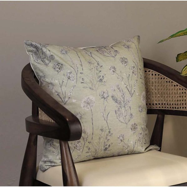 Xavier Home Nature-Inspired Ivy Polyester Cushion Sage Green-Multi
