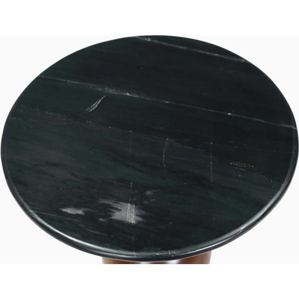 Xavier Home Black Marble Top End Table - Image 6