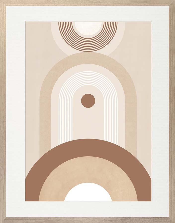 Camelot Mocha Abstract II