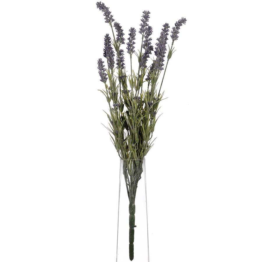 Hill Interiors Large Lavender Bush x 3 Stems