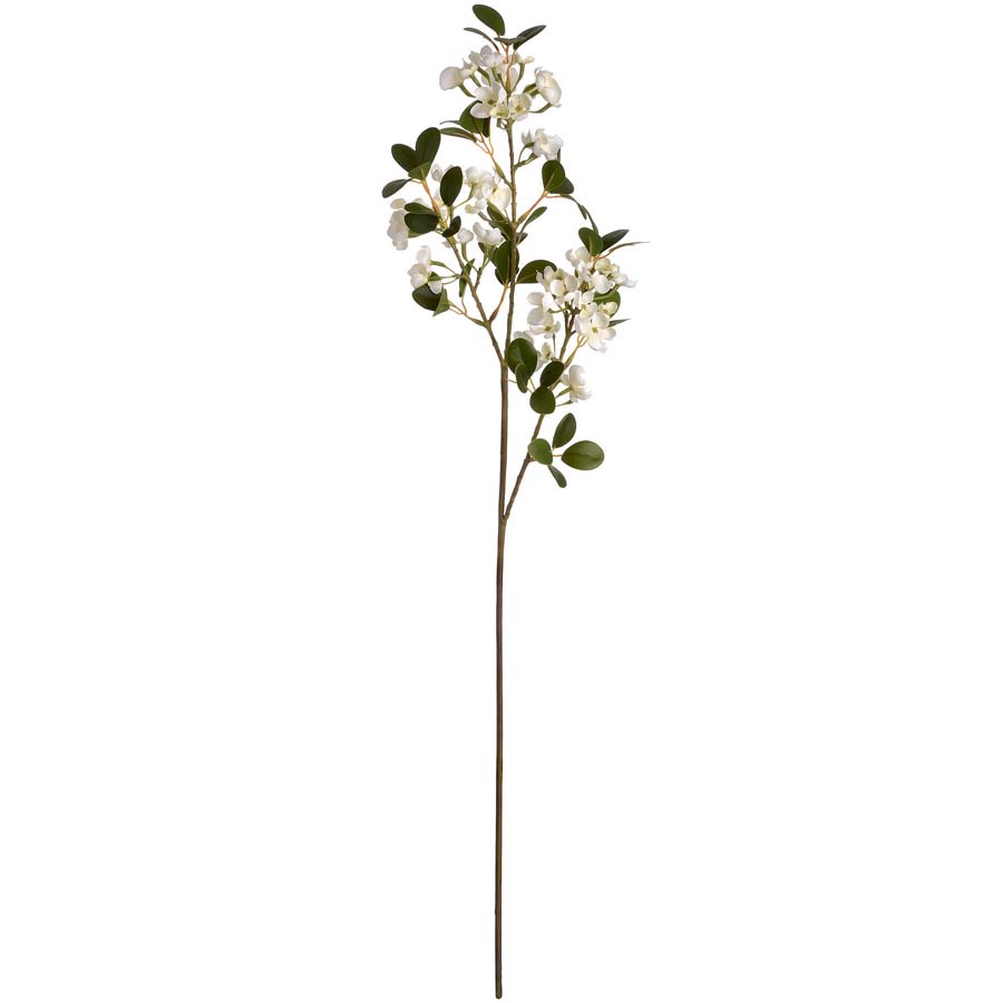 Hill Interiors White Spring Mock Orange Flower x 3 Stems
