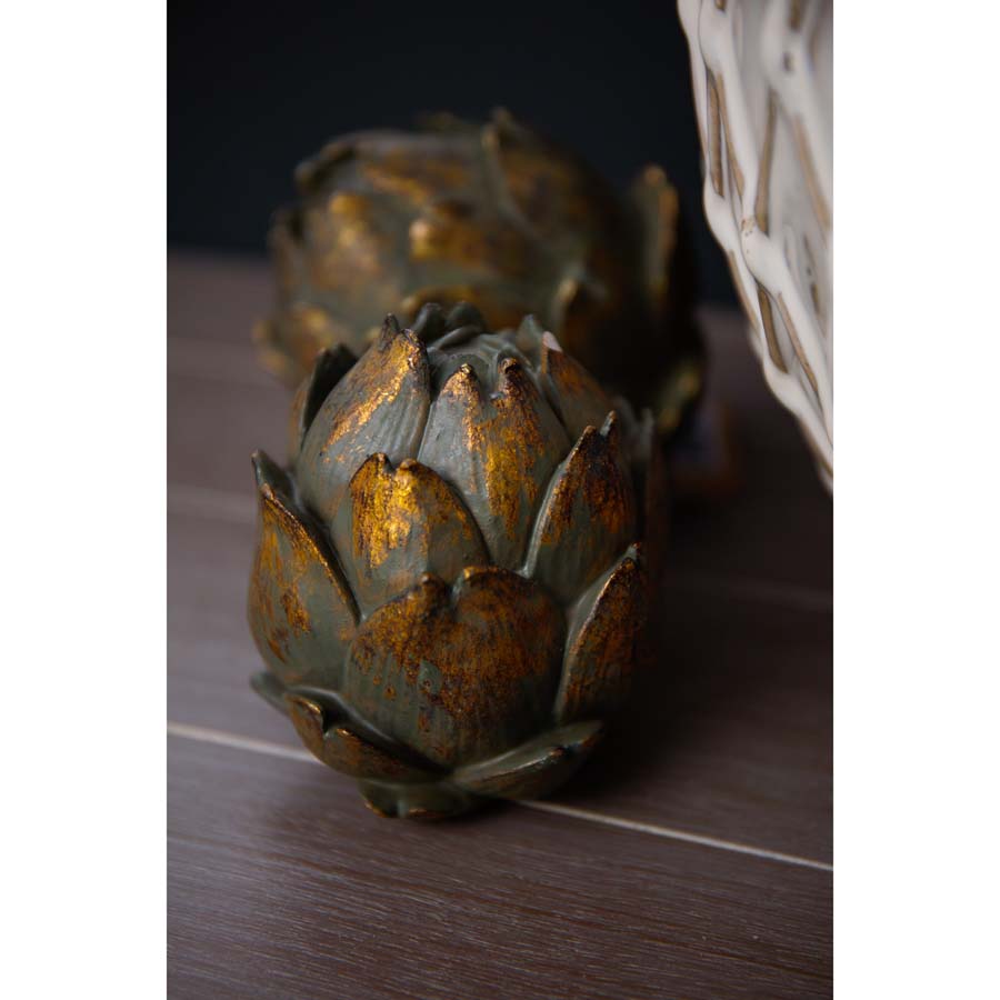 Hill Interiors Antique Bronze Large Artichoke