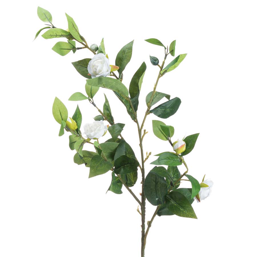 Hill Interiors Cream Gardenia Stem x 3 Stems