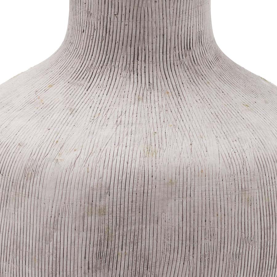 Hill Interiors Bloomville Squat Stone Vase