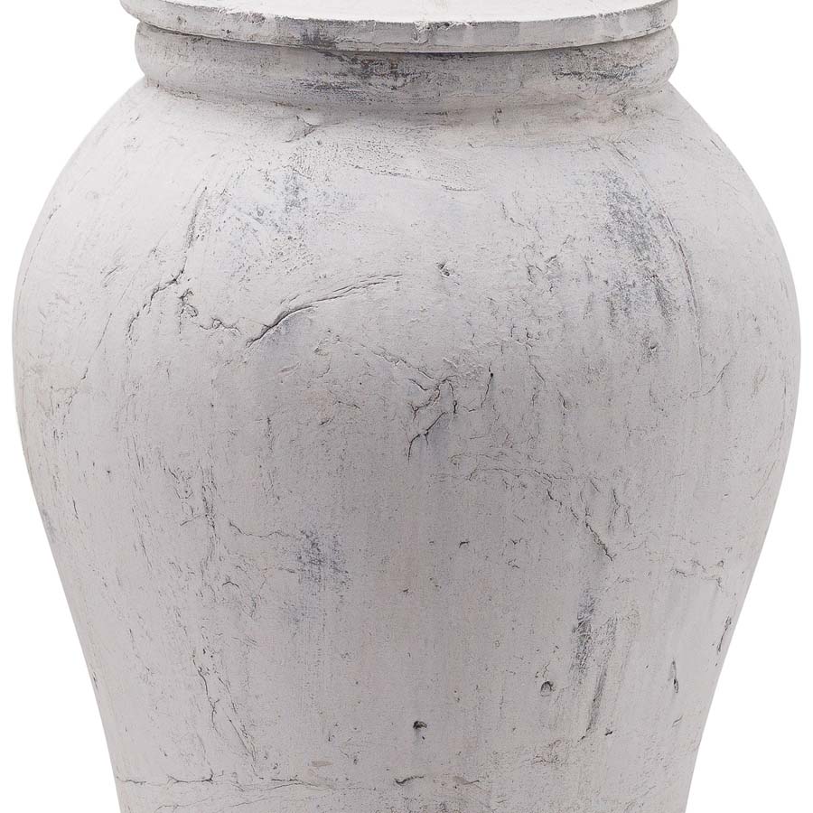 Hill Interiors Bloomville Large Stone Ginger Jar