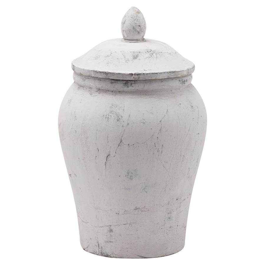 Hill Interiors Bloomville Stone Ginger Jar