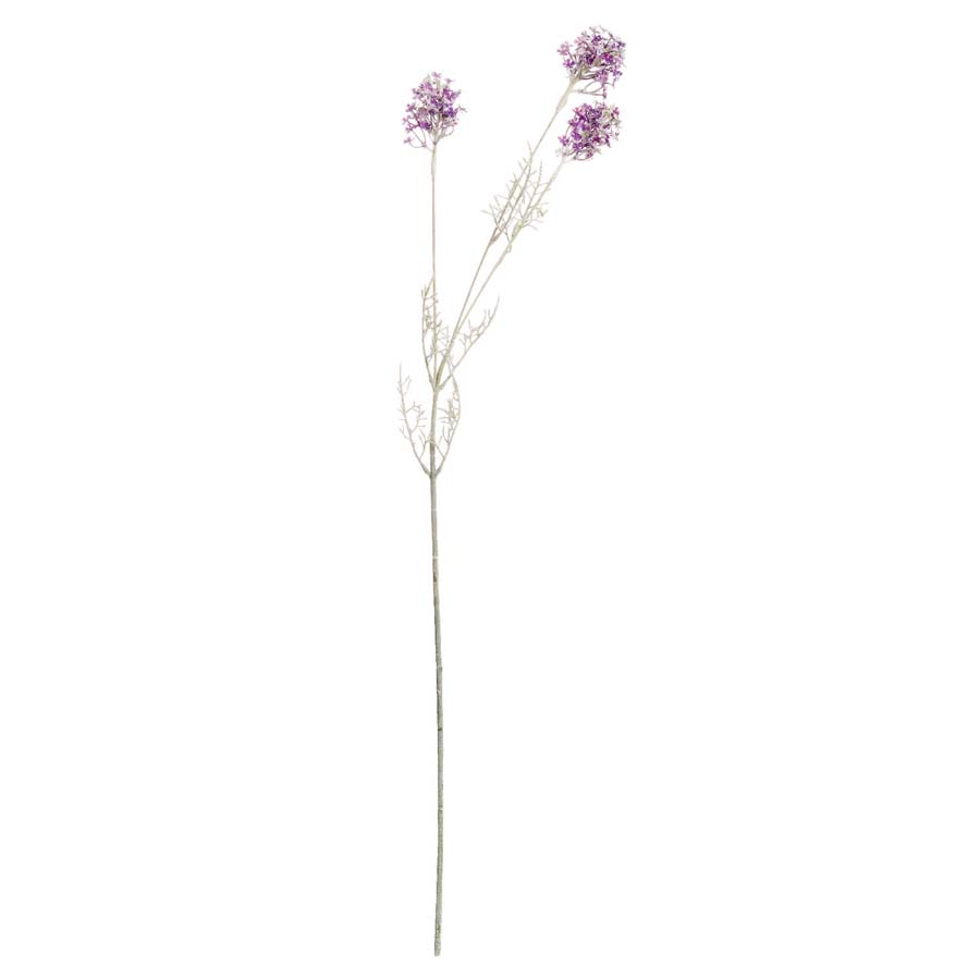 Hill Interiors Purple Meadow Flower x 3 Stems