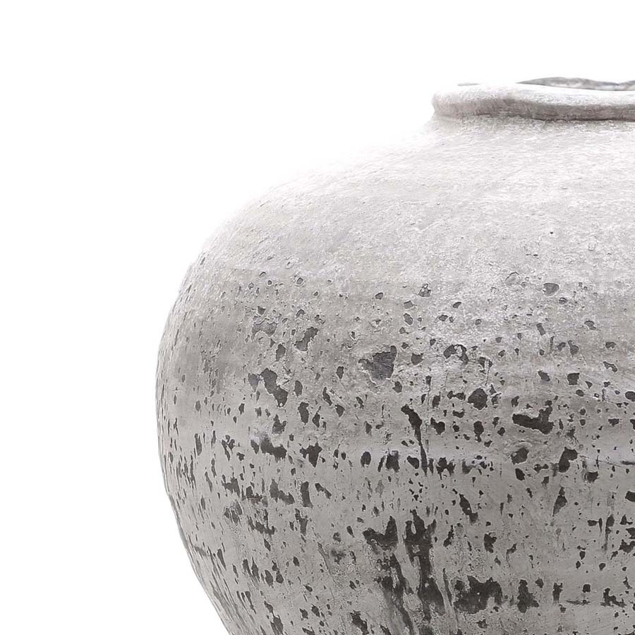 Hill Interiors Regola Large Stone Ceramic Vase