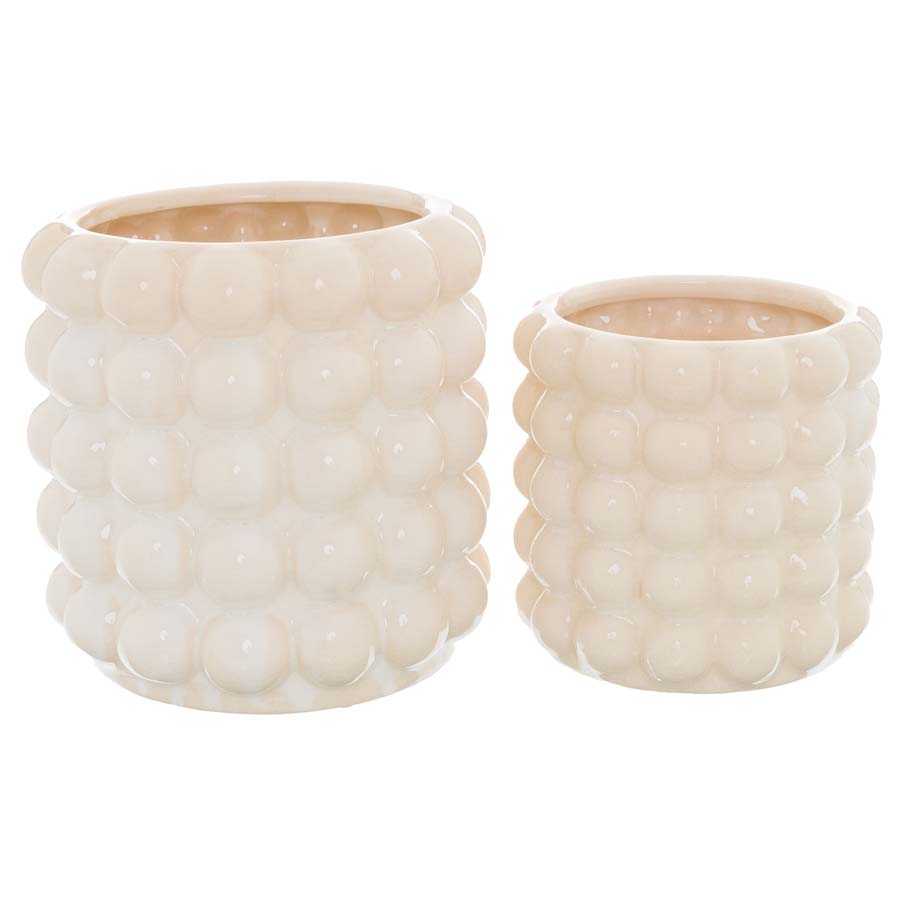 Hill Interiors Seville Collection Large Cream Bubble Panter