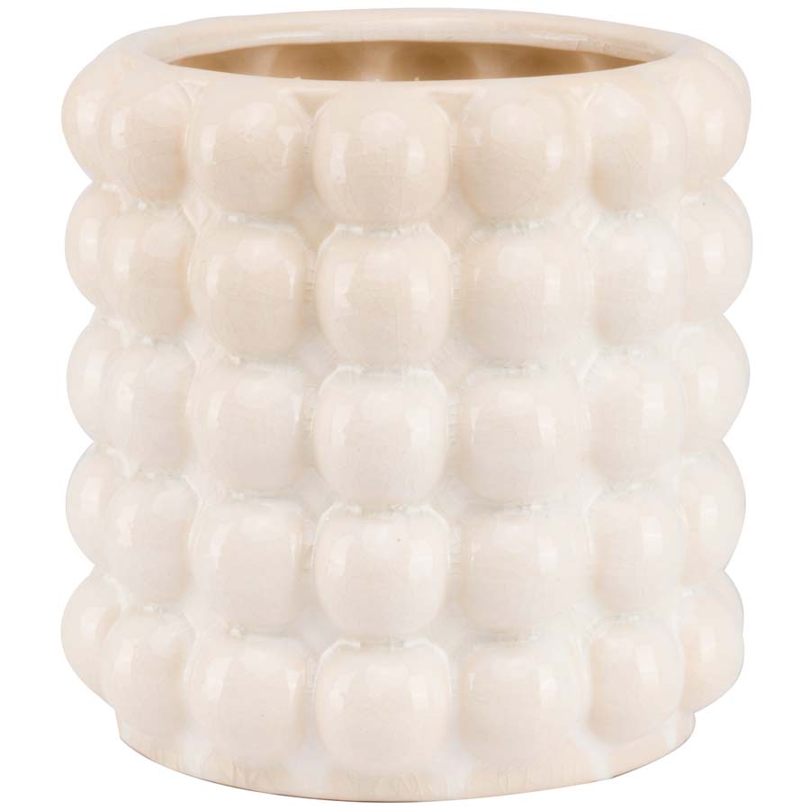 Hill Interiors Seville Collection Large Cream Bubble Panter