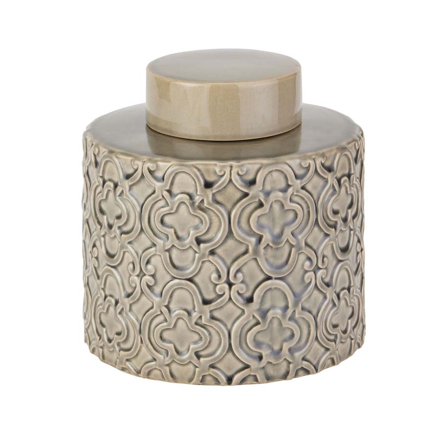 Hill Interiors Seville Collection Grey Marrakesh Urn