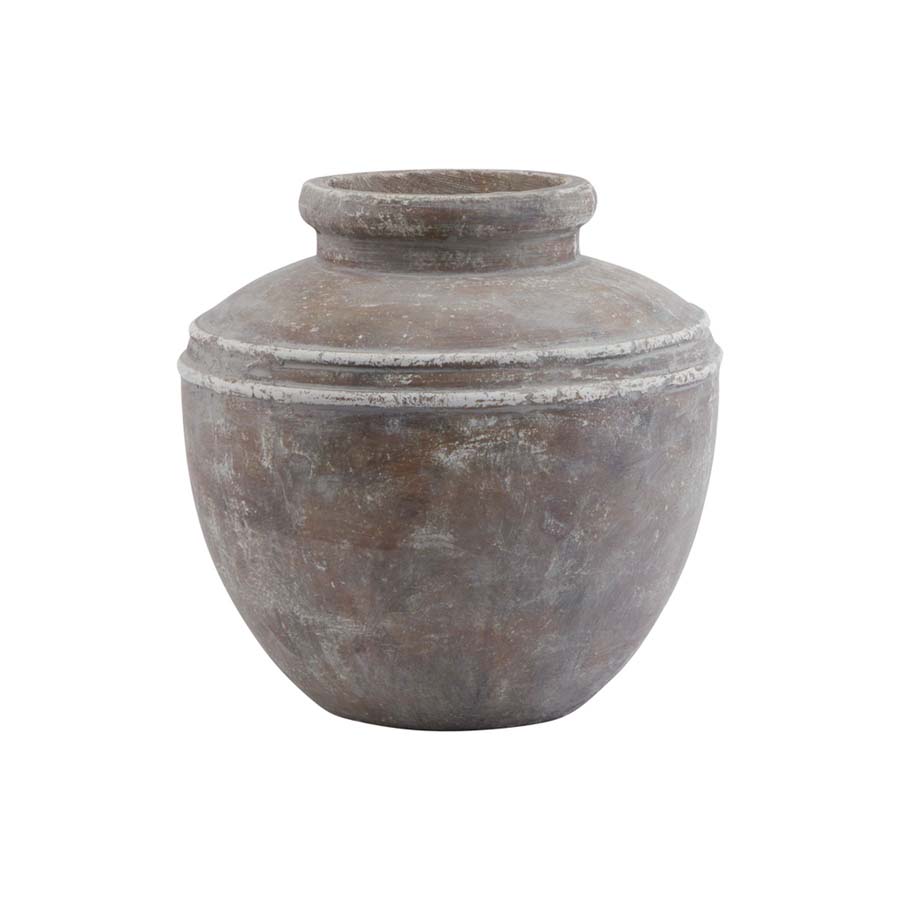 Hill Interiors Siena Brown Water Pot