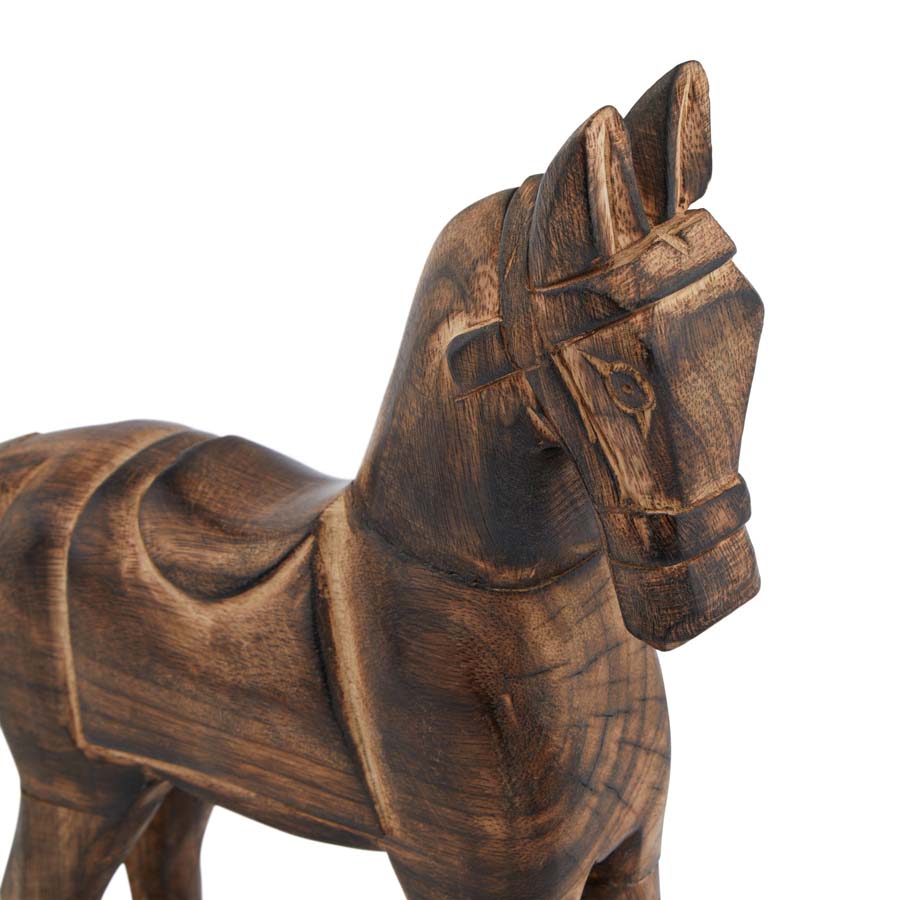 Hill Interiors Natural Rocking Horse