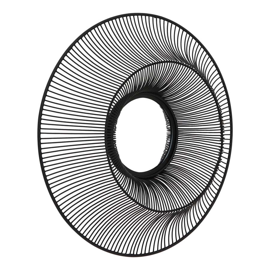 Hill Interiors Chico Black Wire Mirror