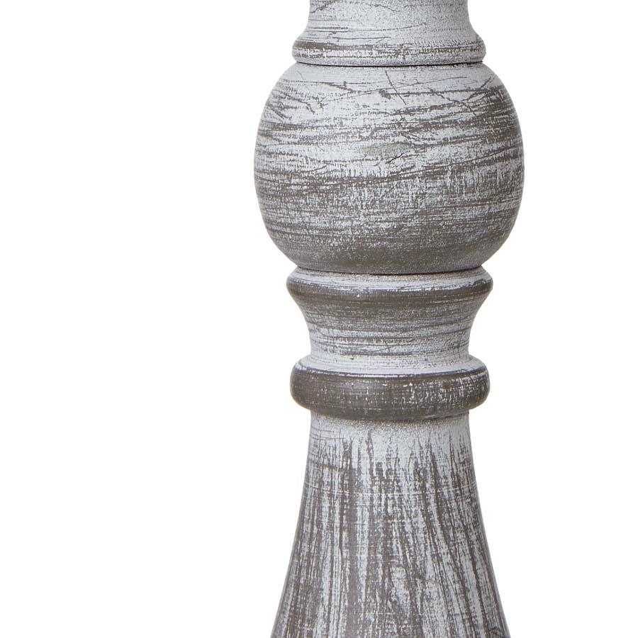Hill Interiors Augusta Column Table Lamp With Linen Shade