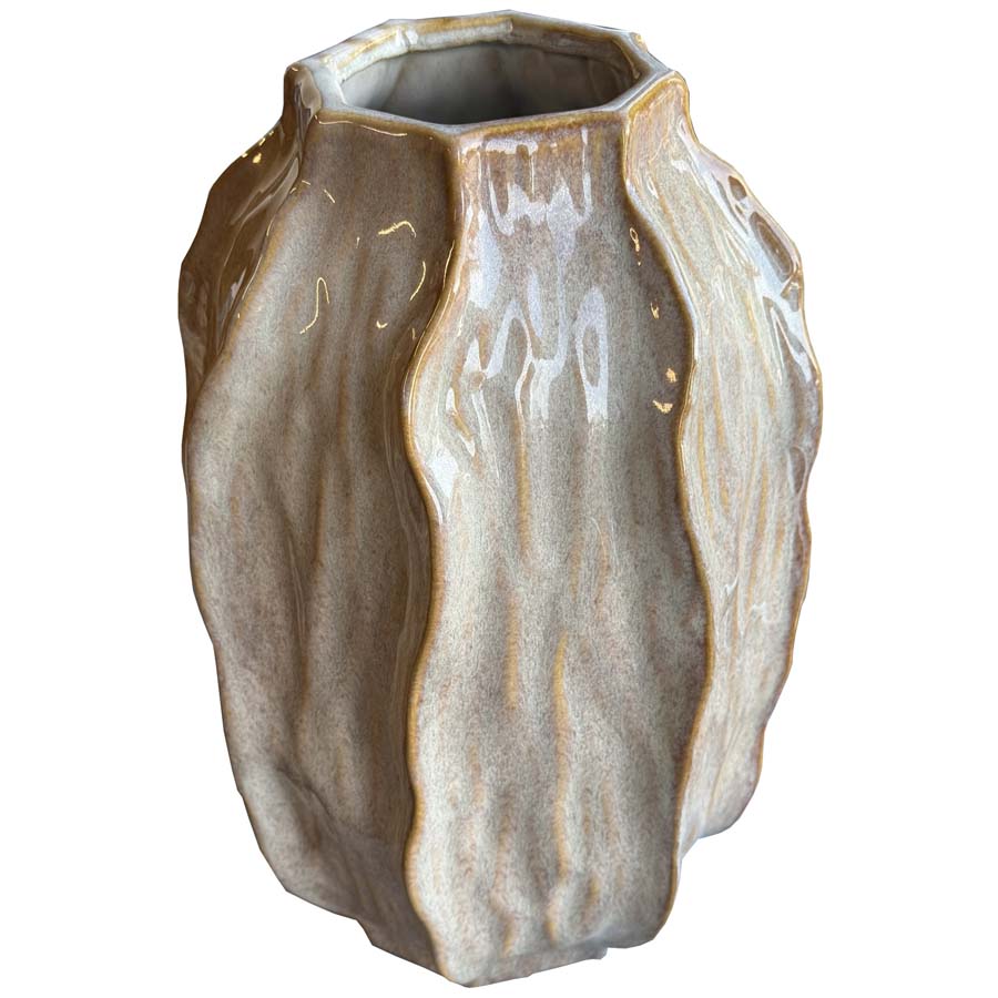 Hill Interiors Sabbia Collection Tall Seed Pod Vase