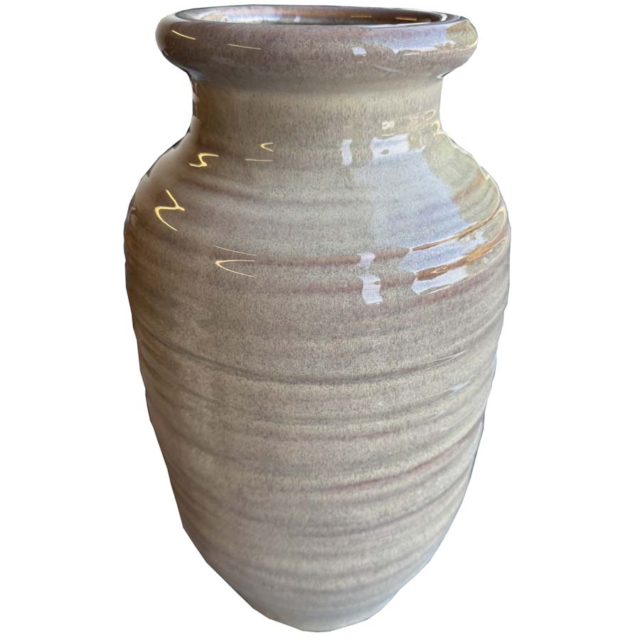 Hill Interiors Sabbia Collection Tall Fluted Vase