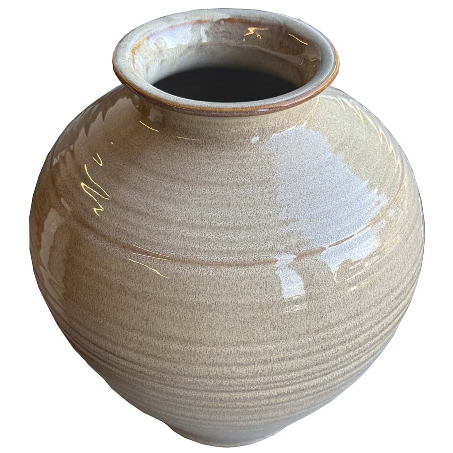 Hill Interiors Sabbia Collection Brindled Bowl Vase