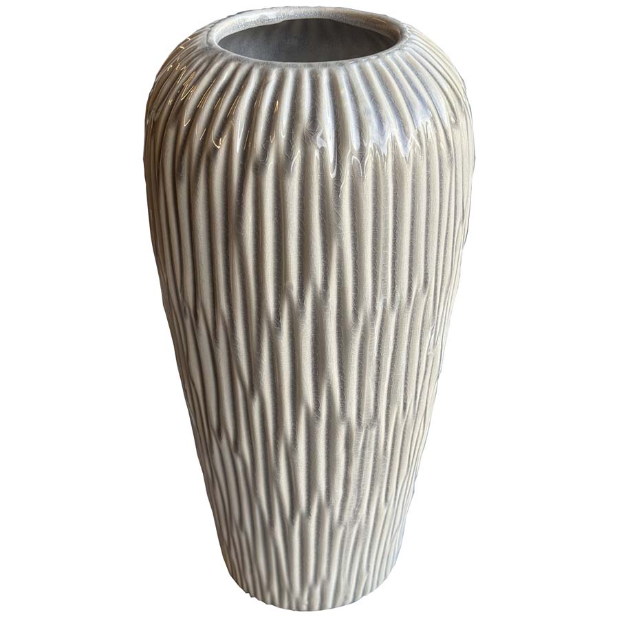 Hill Interiors Pallida Collection Tall Fleck Vase
