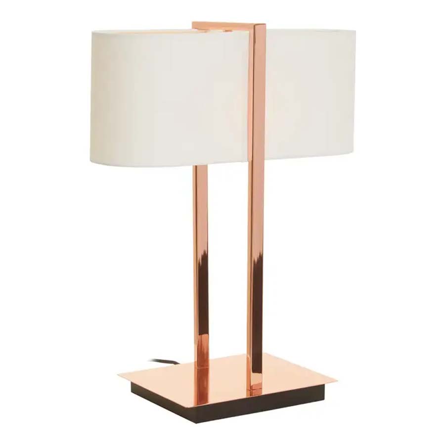 Fifty Five Avenue Lill Copper Finish Table Lamp