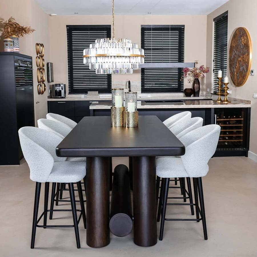 Richmond Interiors Menara Counter Table - Brown - Image 7
