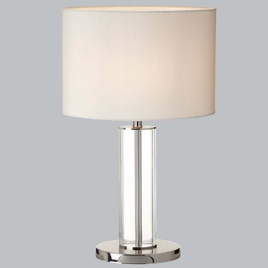 Millie & Co Birch Nickel Table Lamp