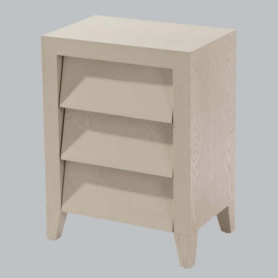 Millie & Co Brio Ceramic Grey Bedside
