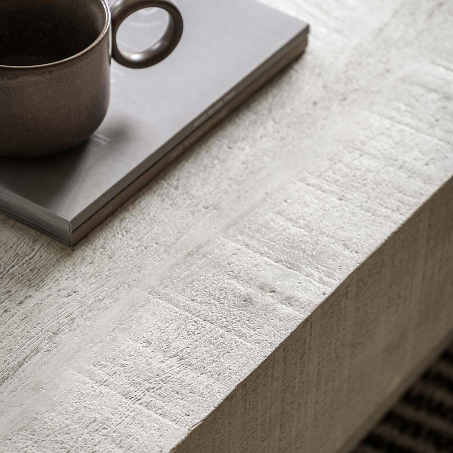 Gallery Interiors Dakota Coffee Table Whitewash