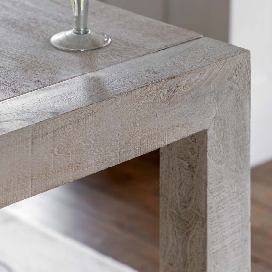 Gallery Interiors Dakota Dining Table Whitewash
