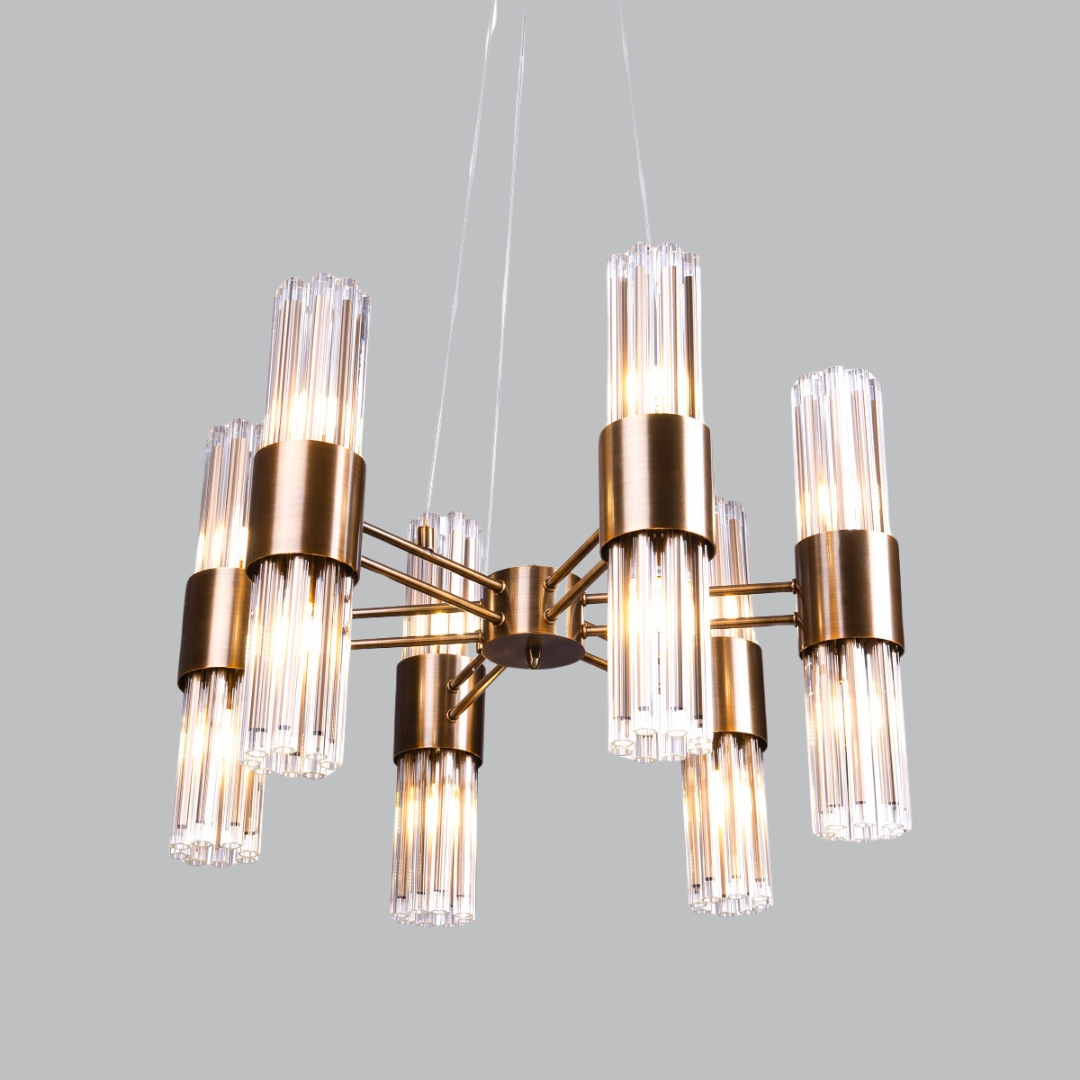 Millie & Co Ives 6 Arm Chandelier