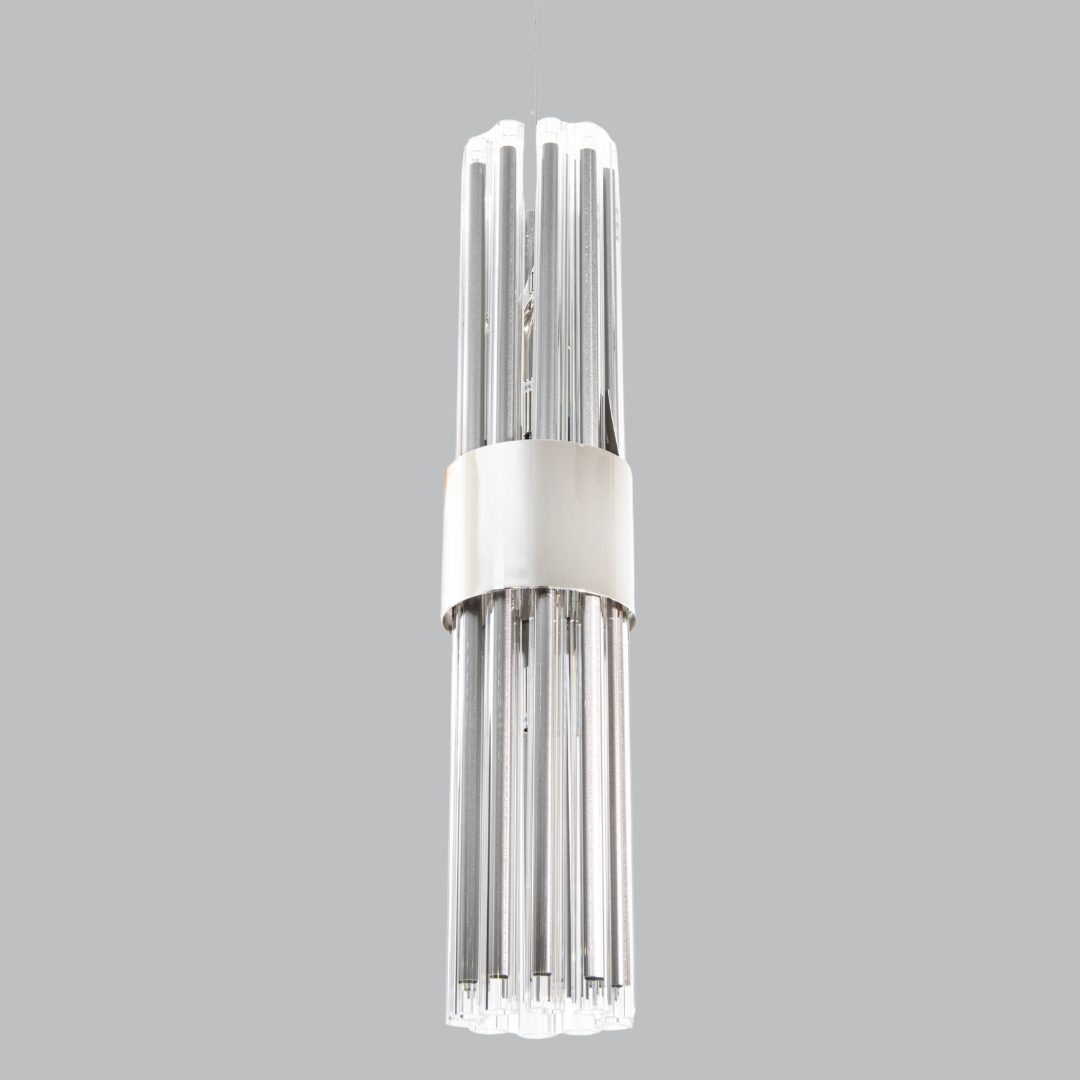 Millie & Co Ives Nickel Finish Pendant