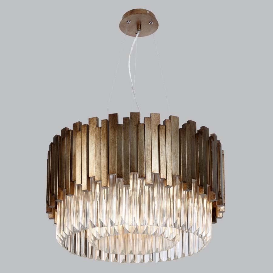 Millie & Co Mars Gold Finish Pendant