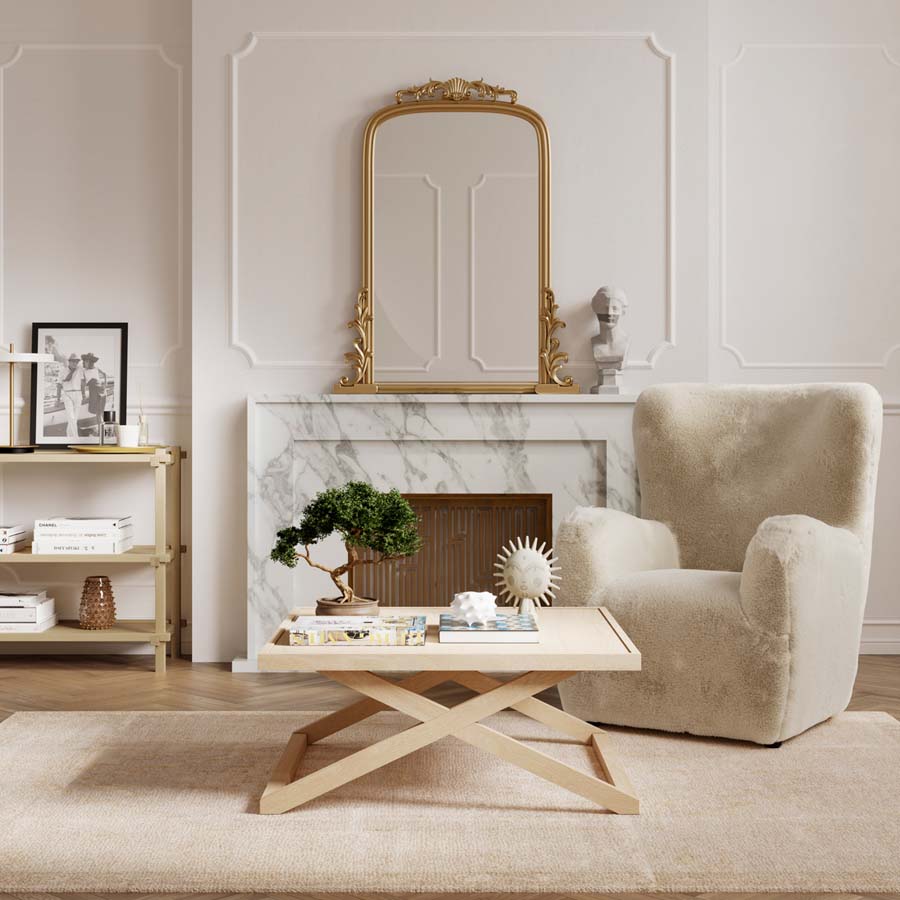 Anoushka Living Elowen Blonde Coffee Table