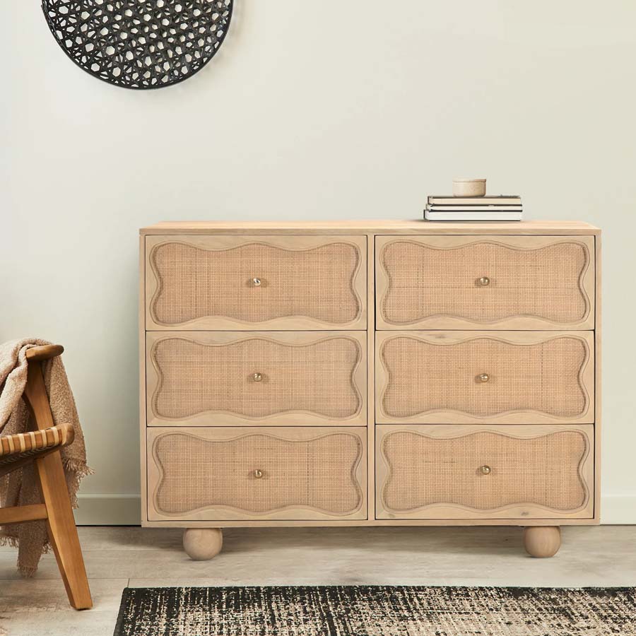 Xavier Home Amy Six Chest Of Drawers