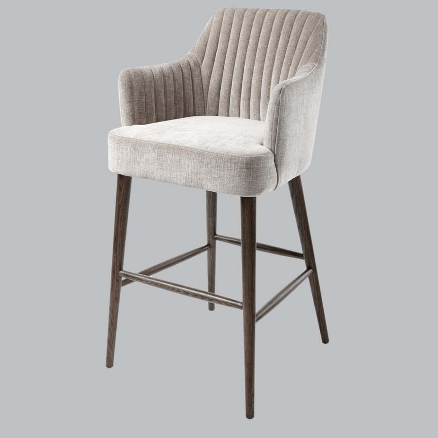 Millie & Co Slate Latte Finish Bar Stool