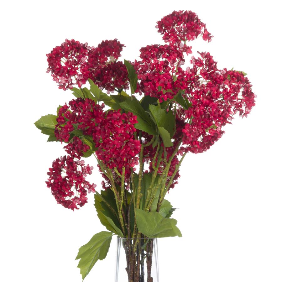 Hill Interiors Red Autumnal Viburnum x 3 Stems