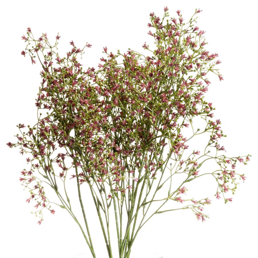Hill Interiors Purple Wildflower Small Spray x 3 Stems