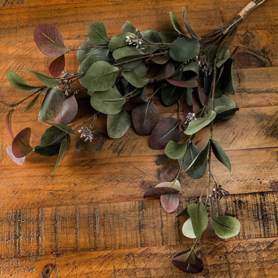 Hill Interiors Variegated Eucalyptus Bouquet x 2 Bouquets
