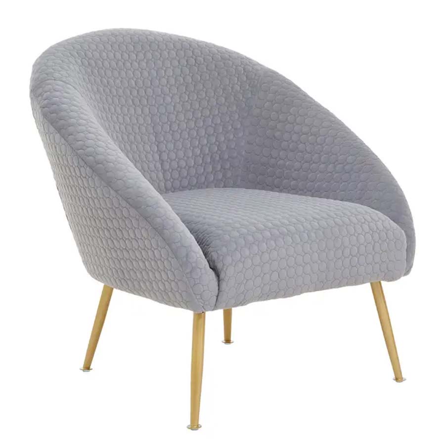 Fifty Five Avenue Faye Grey Occasional Chair
