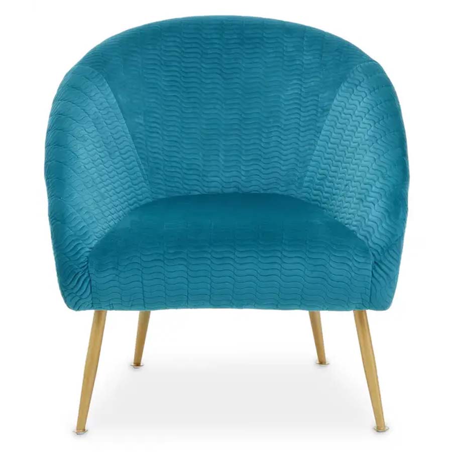 Fifty Five Avenue Faye Blue Occasional Chair