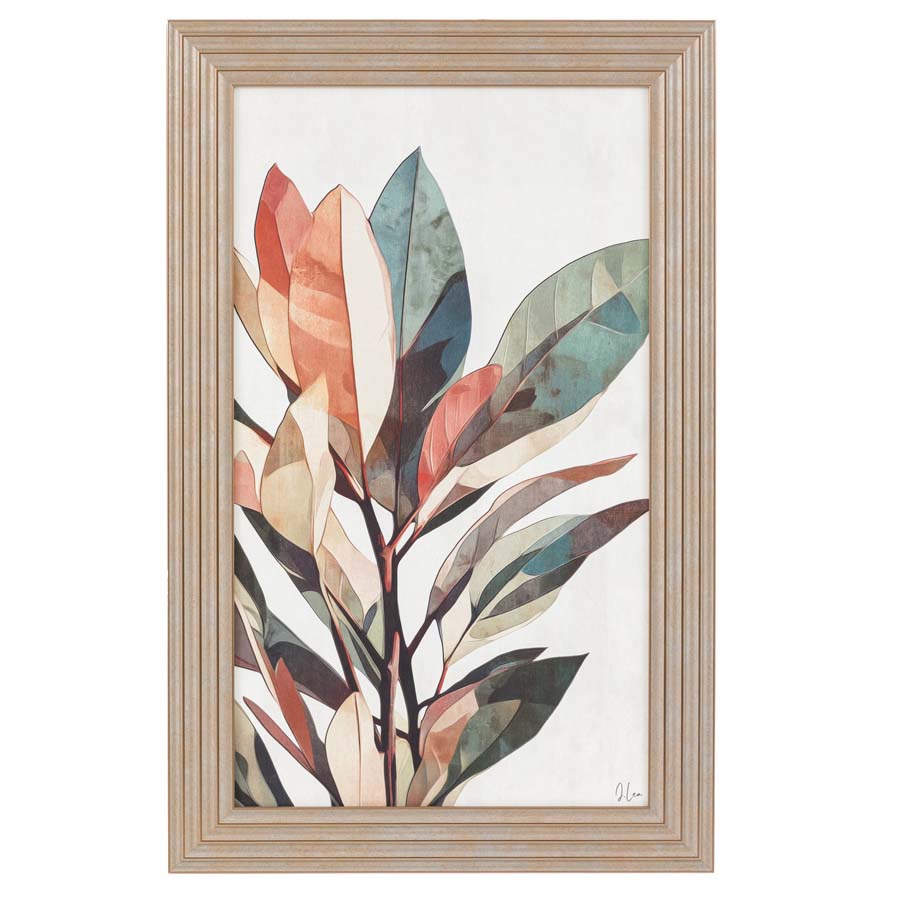 Art Marketing Nature's Calm Framed Canvas By Joanne Lea