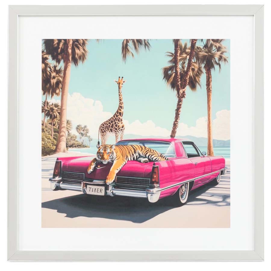 Art Marketing Beached Safari Framed Art By Natalie Taylor