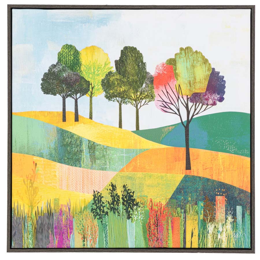 Art Marketing Bright Horizons Framed Canvas Art Marketing