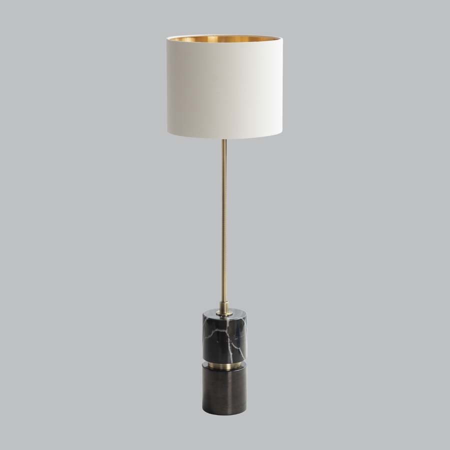 Millie & Co Malachai Black Table Lamp