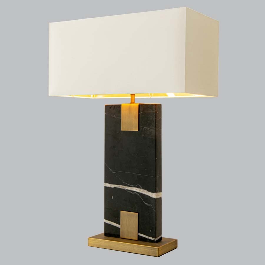 Millie & Co Meadow Black Table Lamp