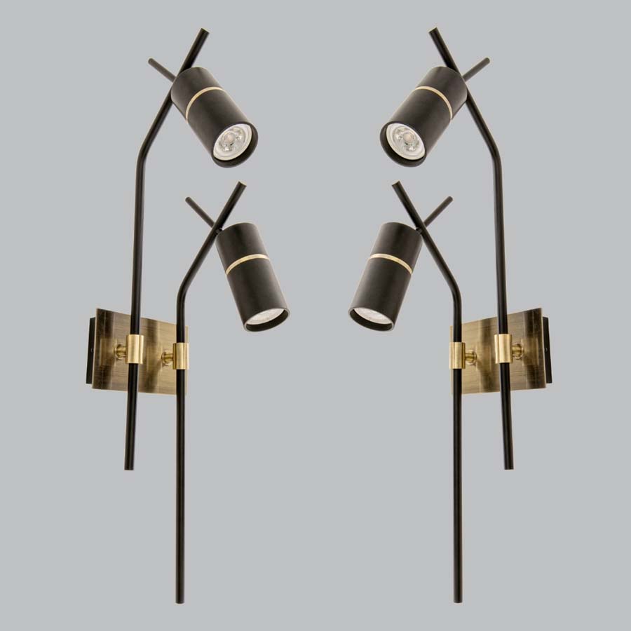 Millie & Co Sterling Wall Lamp (Pair)
