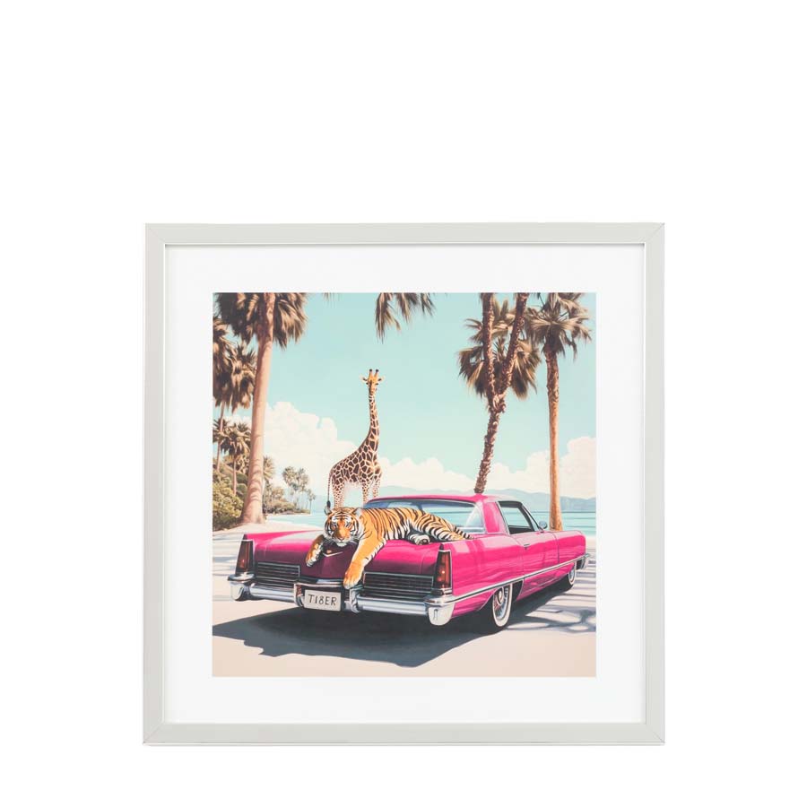 Art Marketing Beached Safari Framed Art By Natalie Taylor