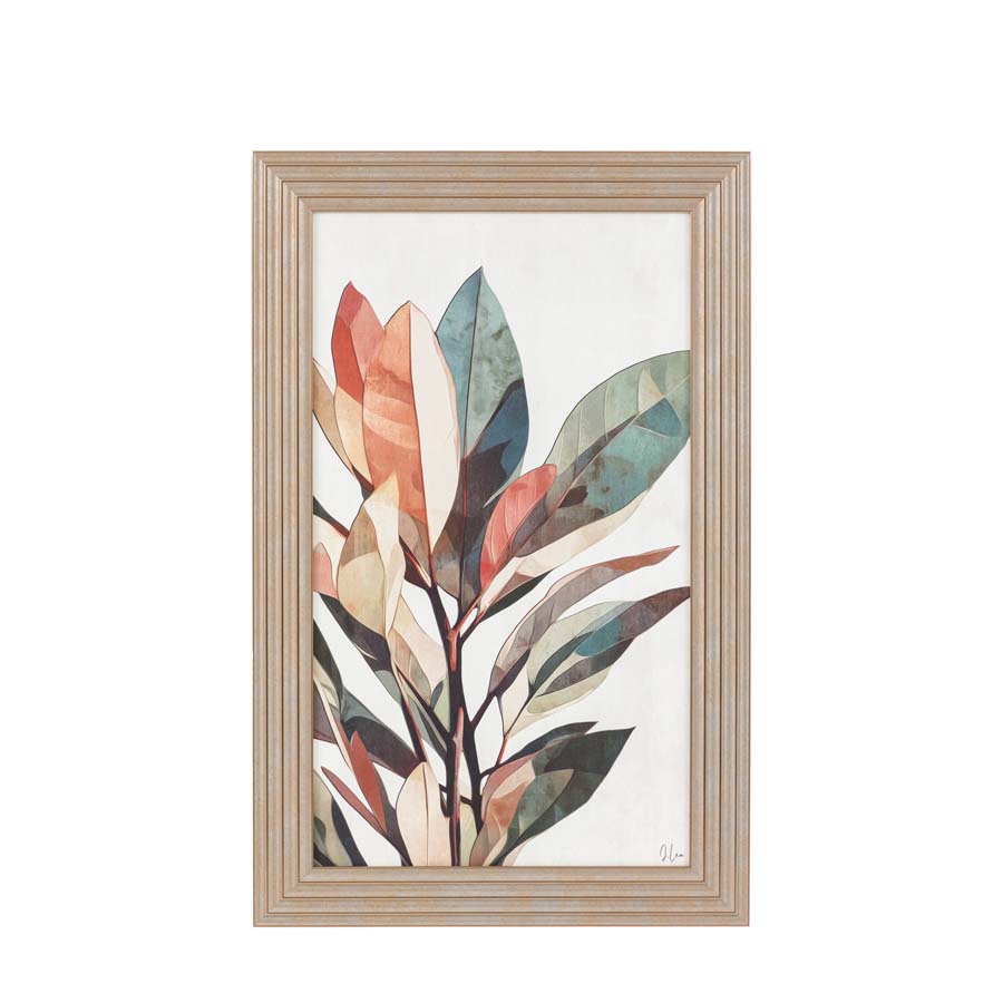 Art Marketing Nature's Calm Framed Canvas By Joanne Lea