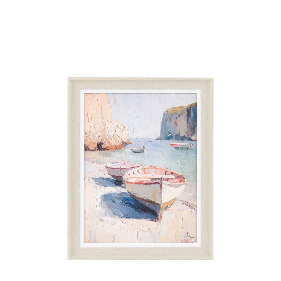 Art Marketing Echo Bay Framed Canvas By Ulyana Hammond