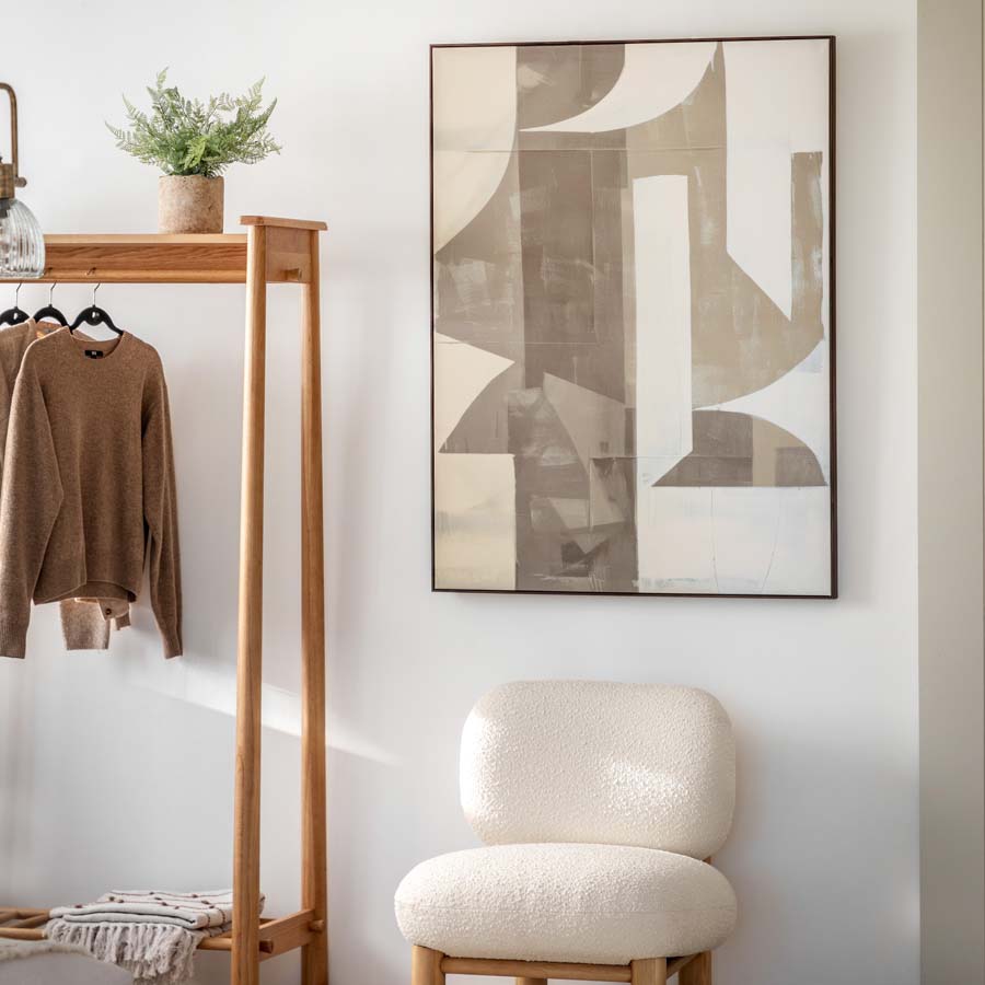 Gallery Interiors Betong Abstract Framed Canvas